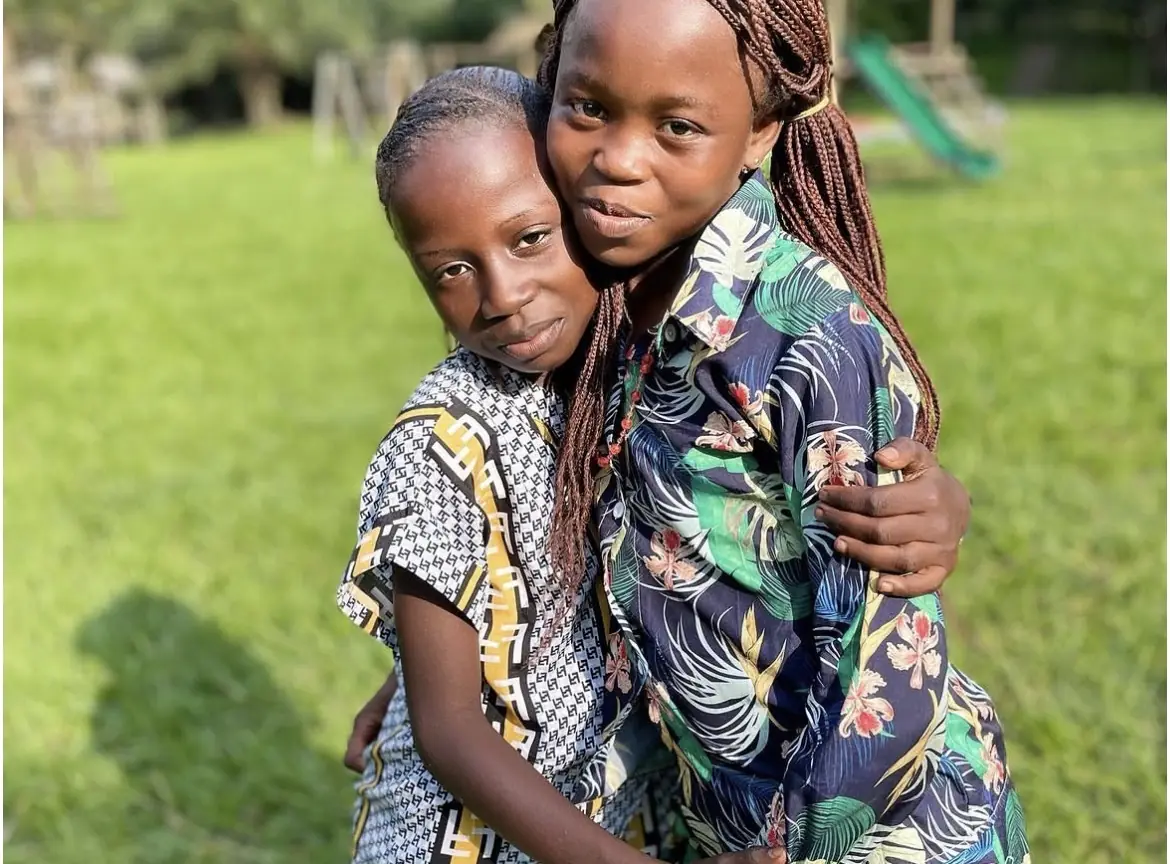 Les enfants au parc de la vallée de la Nsele.